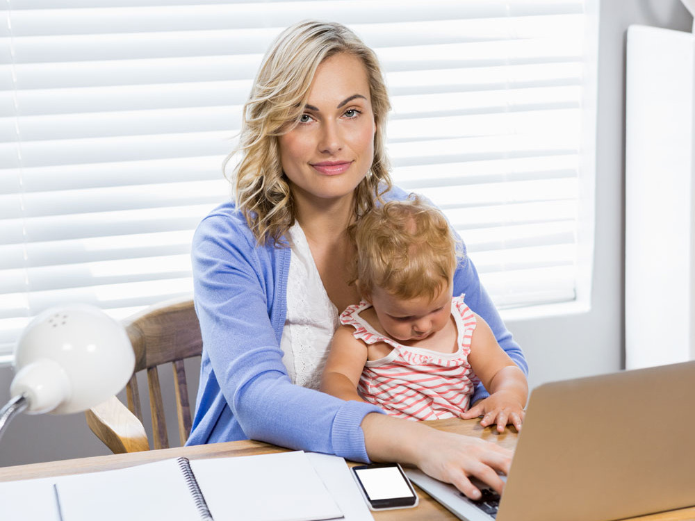 Cómo teletrabajar con niños