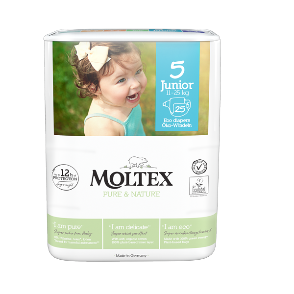 Moltex Pure & Nature Pañales tamaño 1-6 Talla:SIZE 2 MINI 