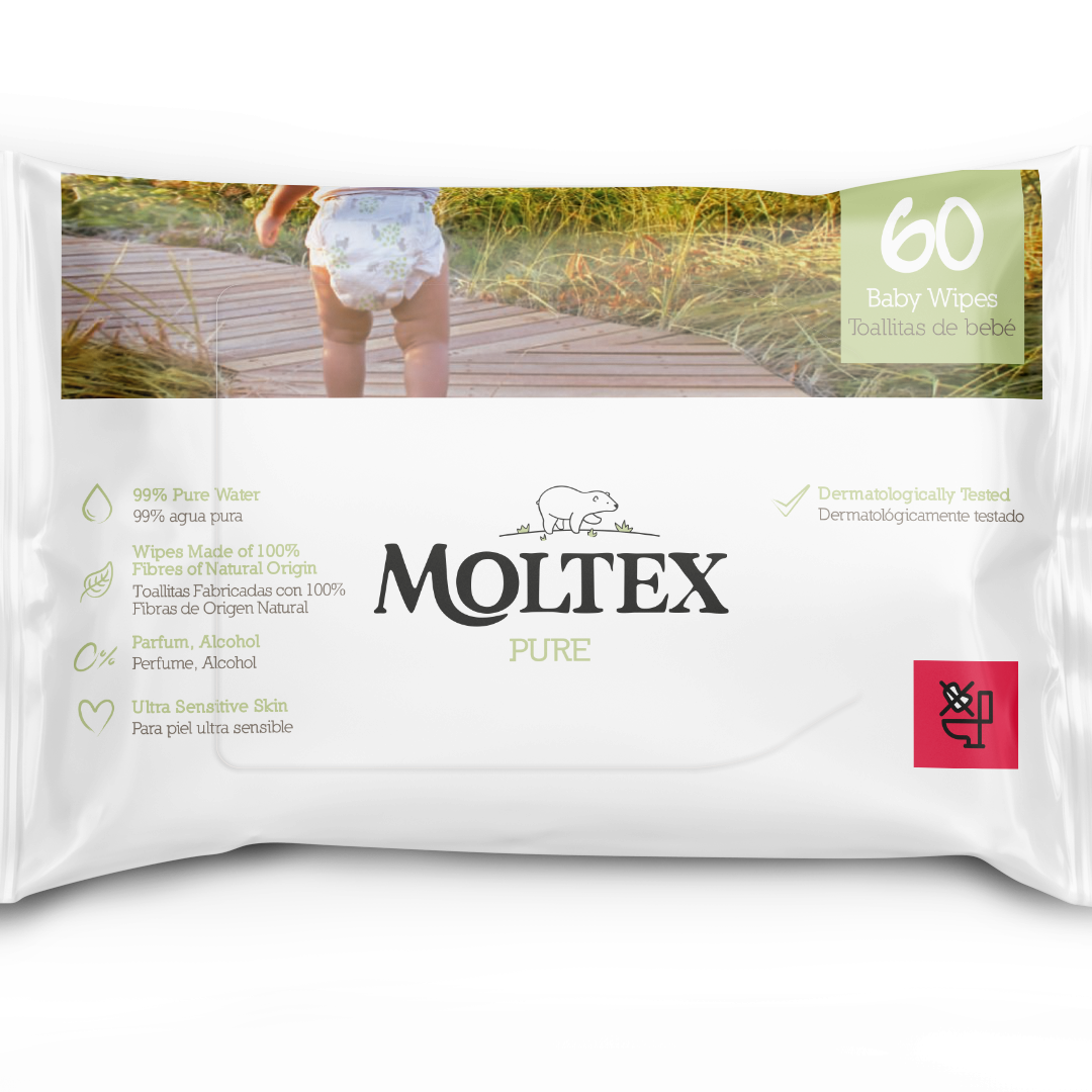 Wet wipes packshot